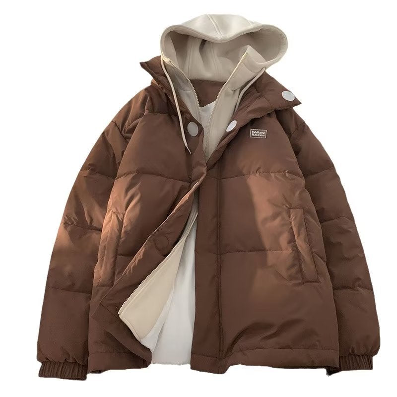 Men's Fashion Hooded Cotton Coat