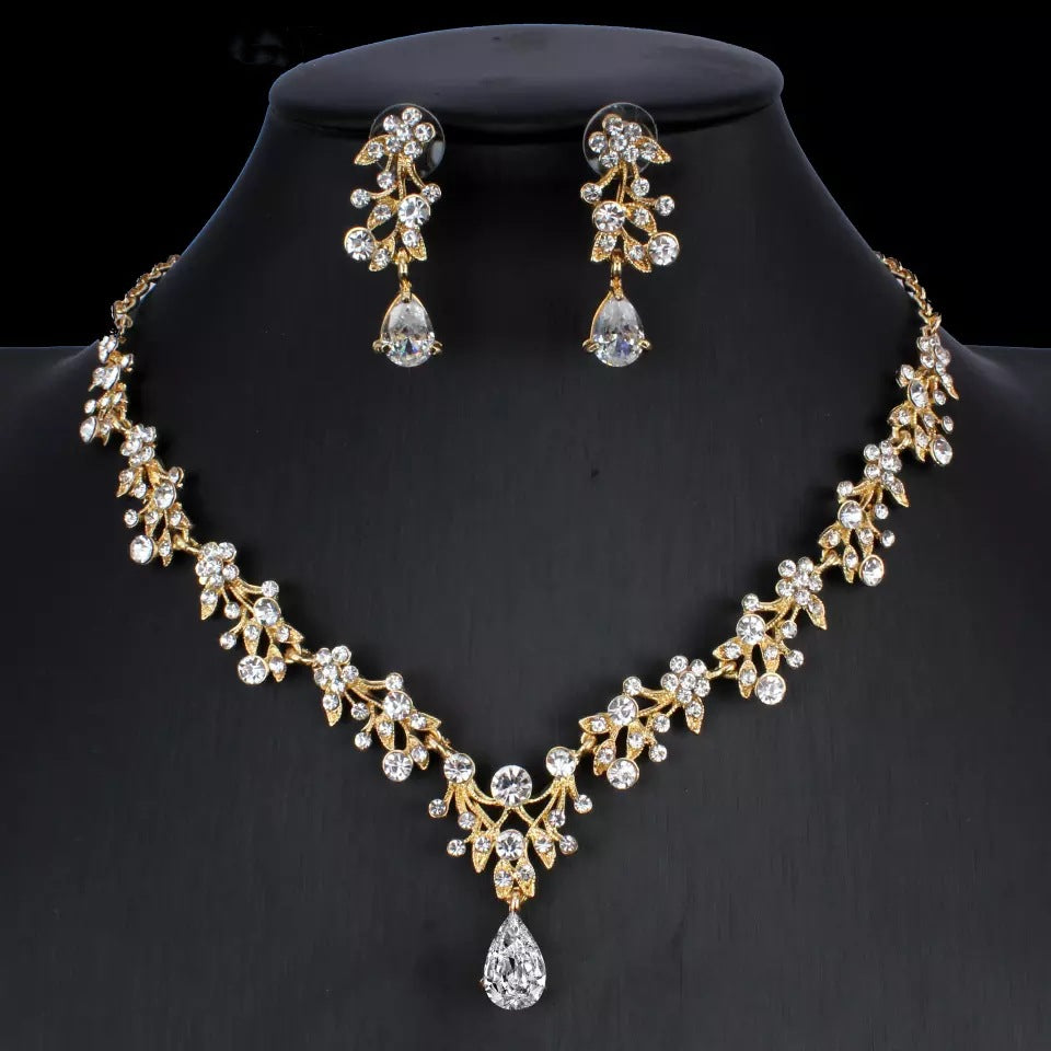 Golden Zircon Jewelry