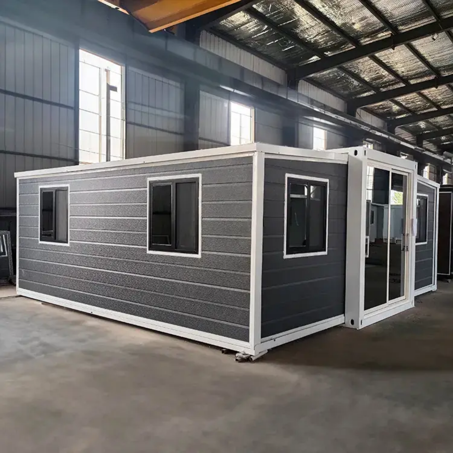 20 FT / 40 FT 2 Bedroom Foldable Expandable Container Prefab Home Tiny House - Portable, Modular, and Eco-Friendly