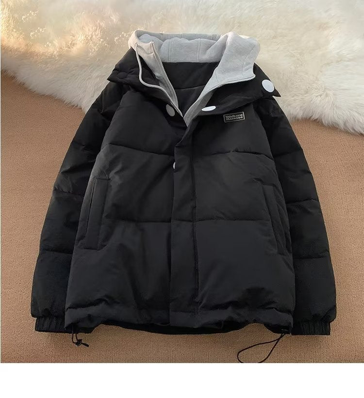 Men's Fashion Hooded Cotton Coat