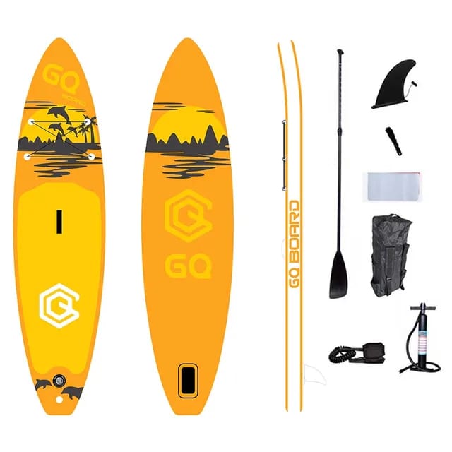 Customization Support Standup Paddle Board on Stock Adults Inflatable Durable Sup Surfing Board with accessories