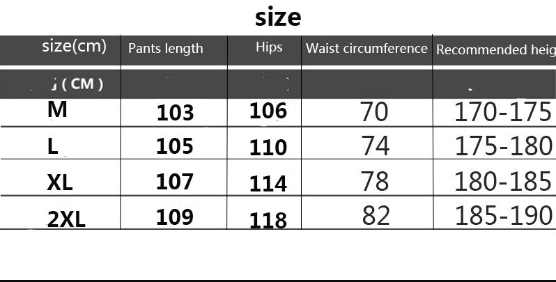 Man Casual Trousers Fashion