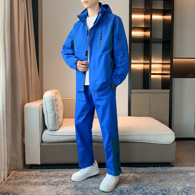 Men's Spring Hooded Suit