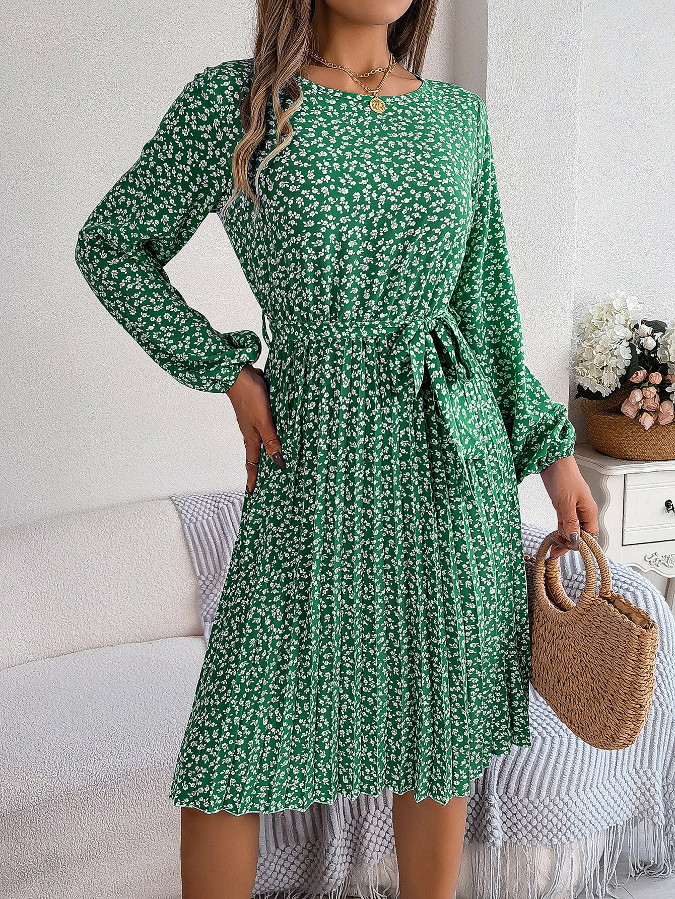 Women's Pleated Skirt