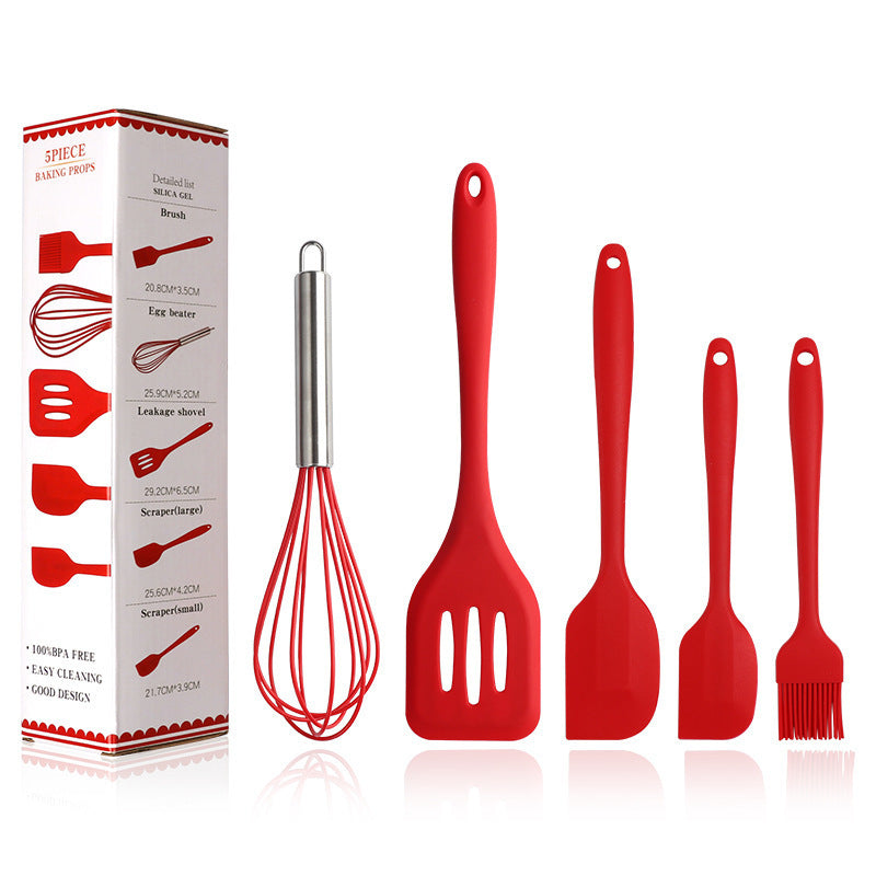 High Temperature Oil Brush, Whisk, Food Clip, Baking Tool Set