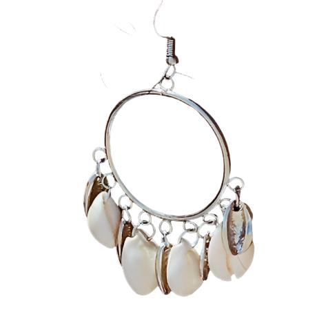 Bohemian Shell Pendant Earrings Female
