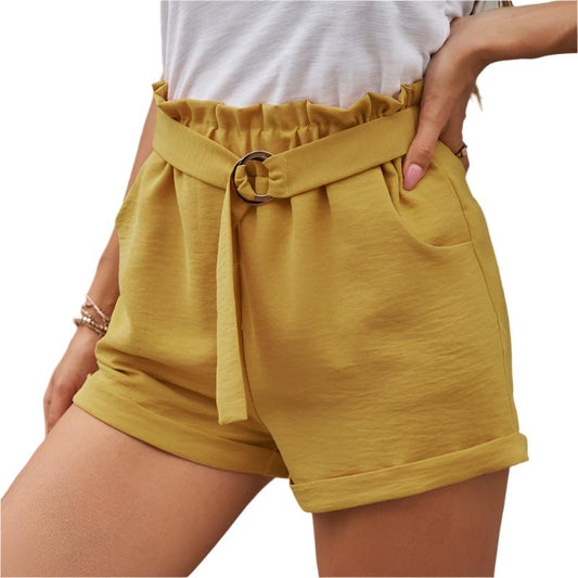 Tied Wide Leg Shorts