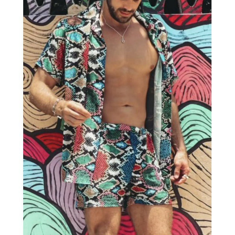 Men's Casual Fashion Short Shirt