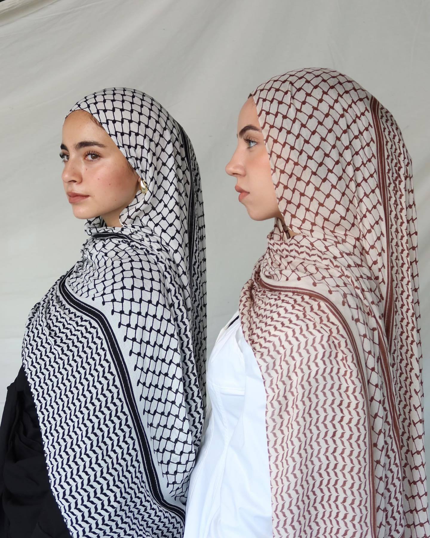 Printed Chiffon Turkish Turban Headscarf