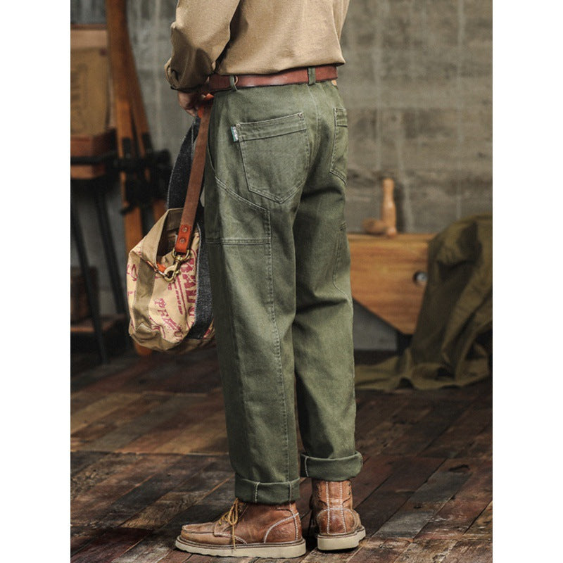Men's Loose Straight Cargo Pants
