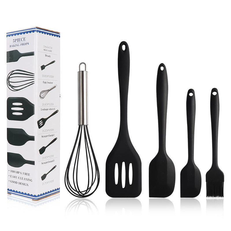 High Temperature Oil Brush, Whisk, Food Clip, Baking Tool Set