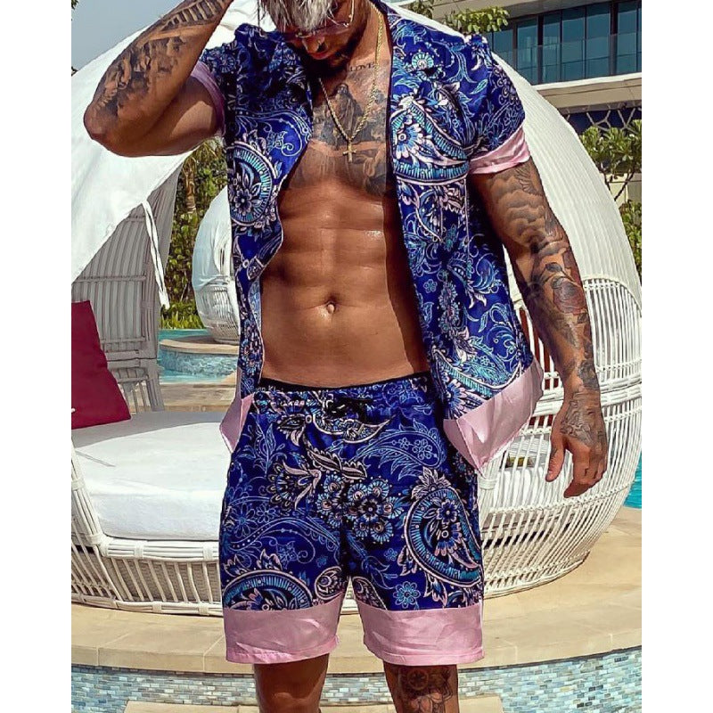 Men's Casual Fashion Short Shirt