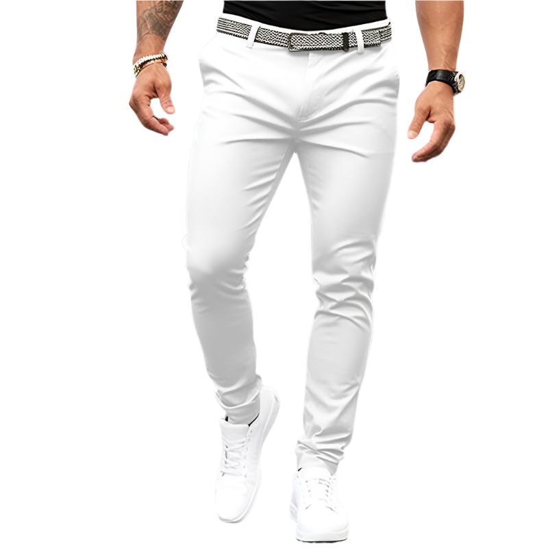 Men's Pure Color Tight Pocket Zipper
