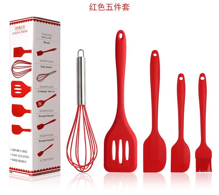 High Temperature Oil Brush, Whisk, Food Clip, Baking Tool Set