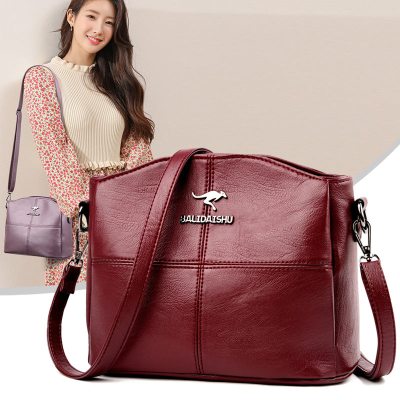 Patchwork Shoulder Crossbody Bag