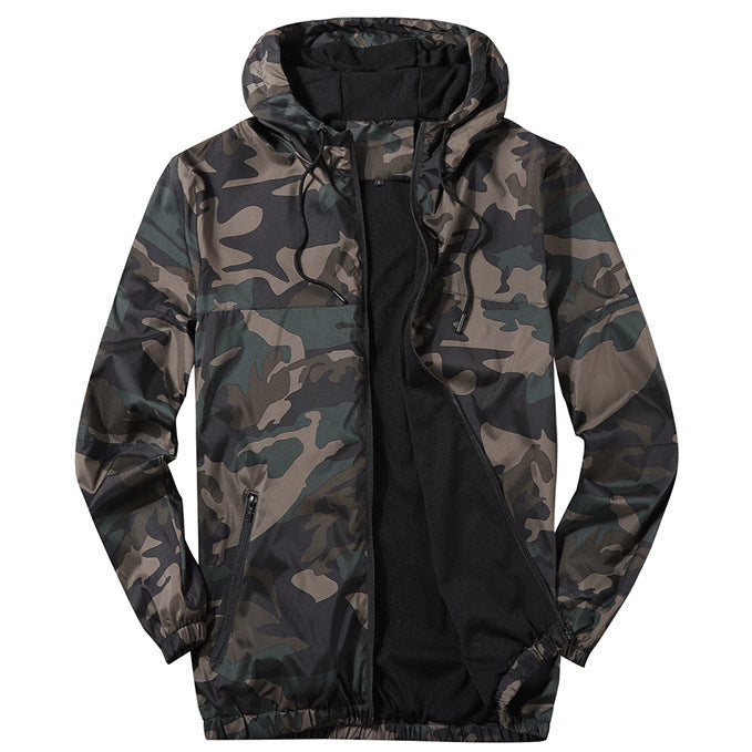 Men's Fashion Sports Mesh Breathable Color Blocking Jacket