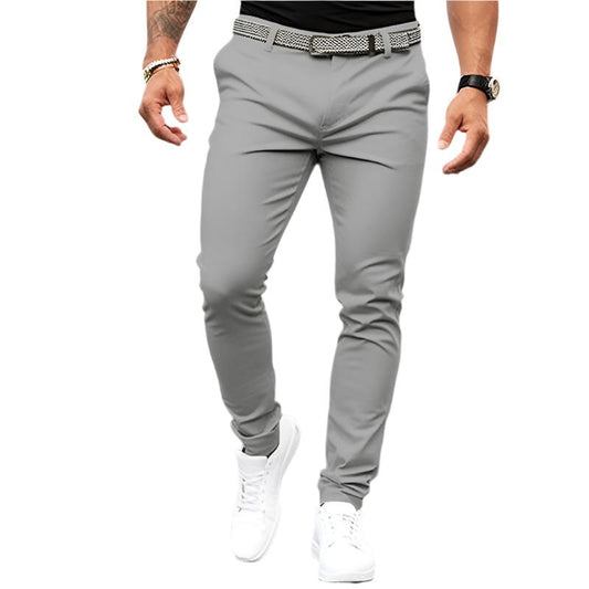 Men's Pure Color Tight Pocket Zipper