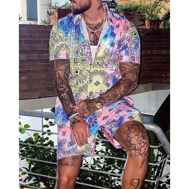 Men's Casual Fashion Short Shirt