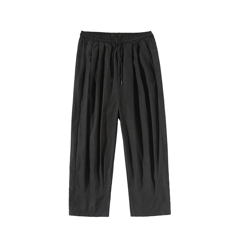 Men's Loose Cropped Pants
