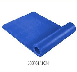Nbr Yoga Mat Fitness Mat 10mm Thickened Widened For Beginners
