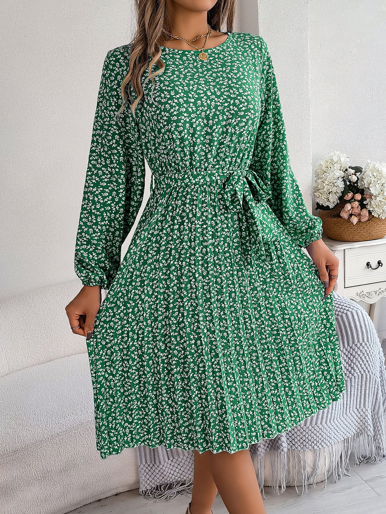Women's Pleated Skirt