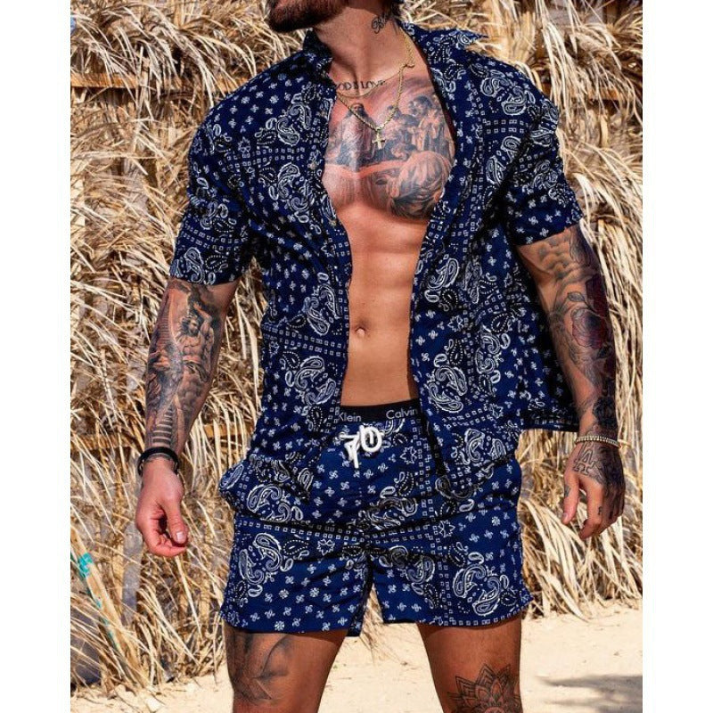 Men's Casual Fashion Short Shirt
