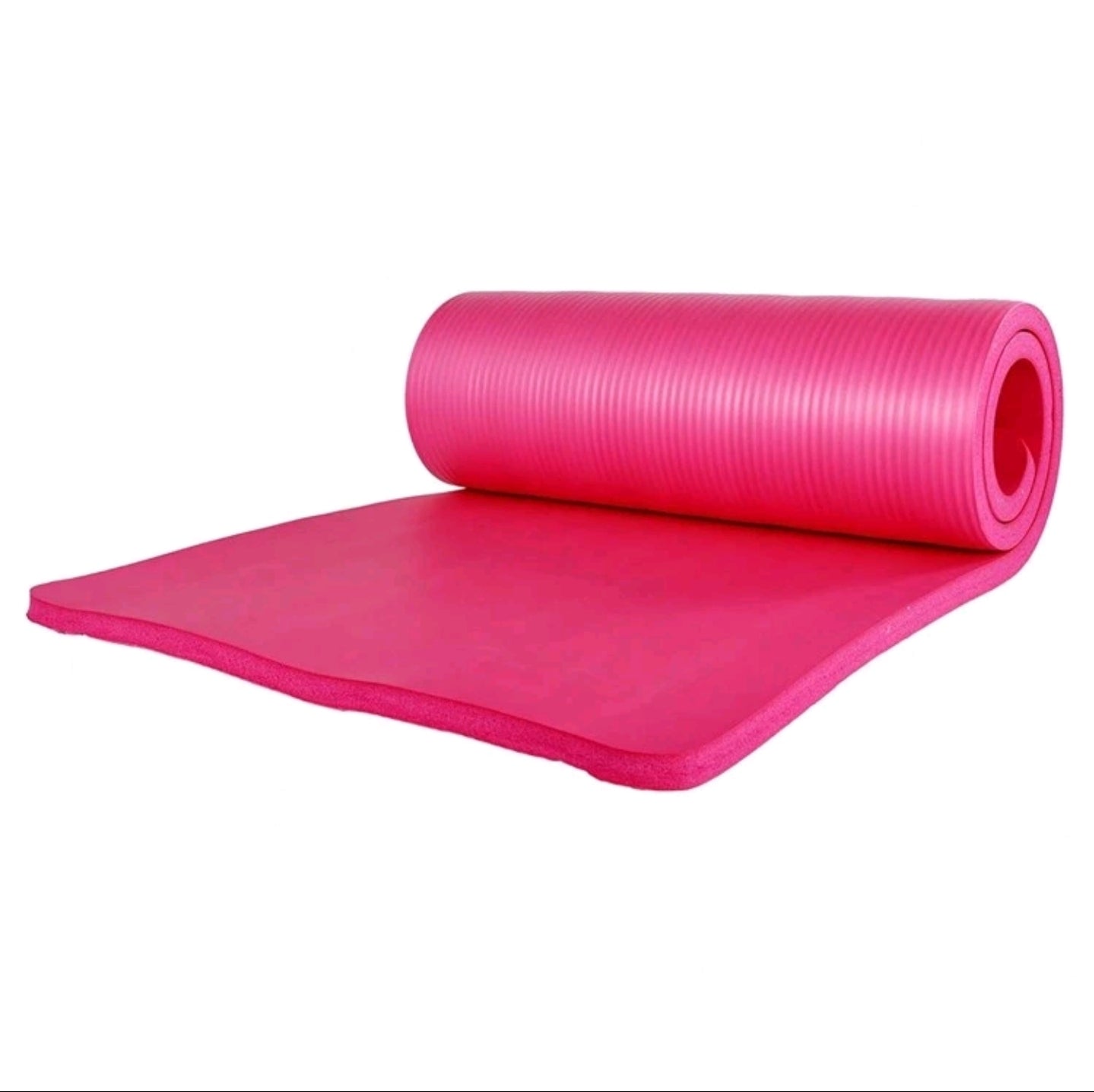 Nbr Yoga Mat Fitness Mat 10mm Thickened Widened For Beginners