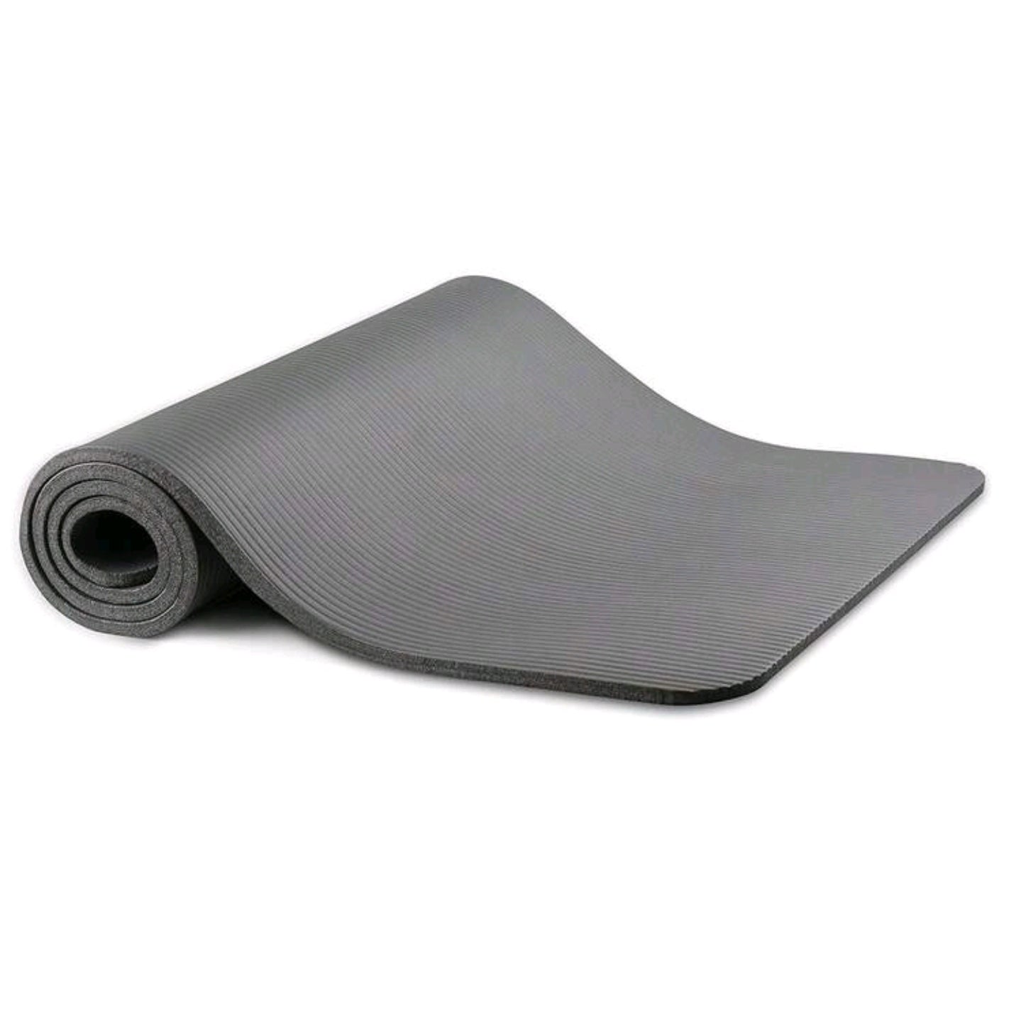 Nbr Yoga Mat Fitness Mat 10mm Thickened Widened For Beginners