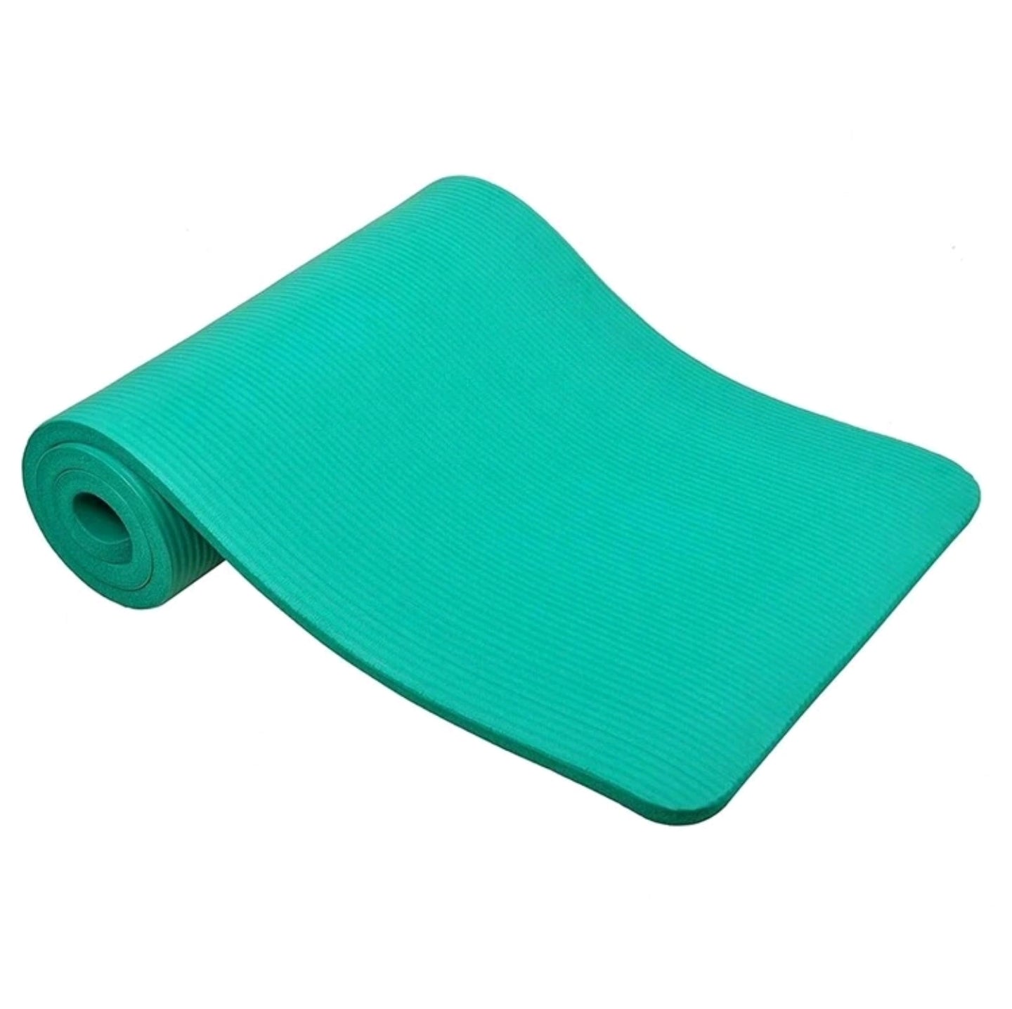 Nbr Yoga Mat Fitness Mat 10mm Thickened Widened For Beginners