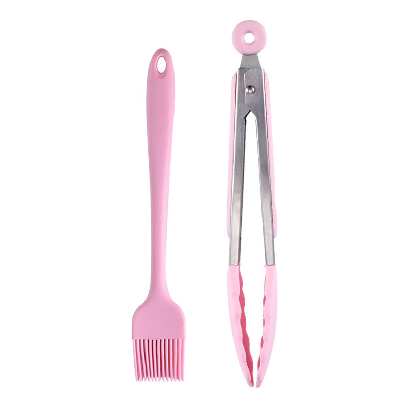 High Temperature Oil Brush, Whisk, Food Clip, Baking Tool Set