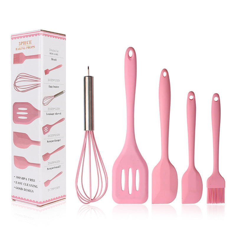 High Temperature Oil Brush, Whisk, Food Clip, Baking Tool Set