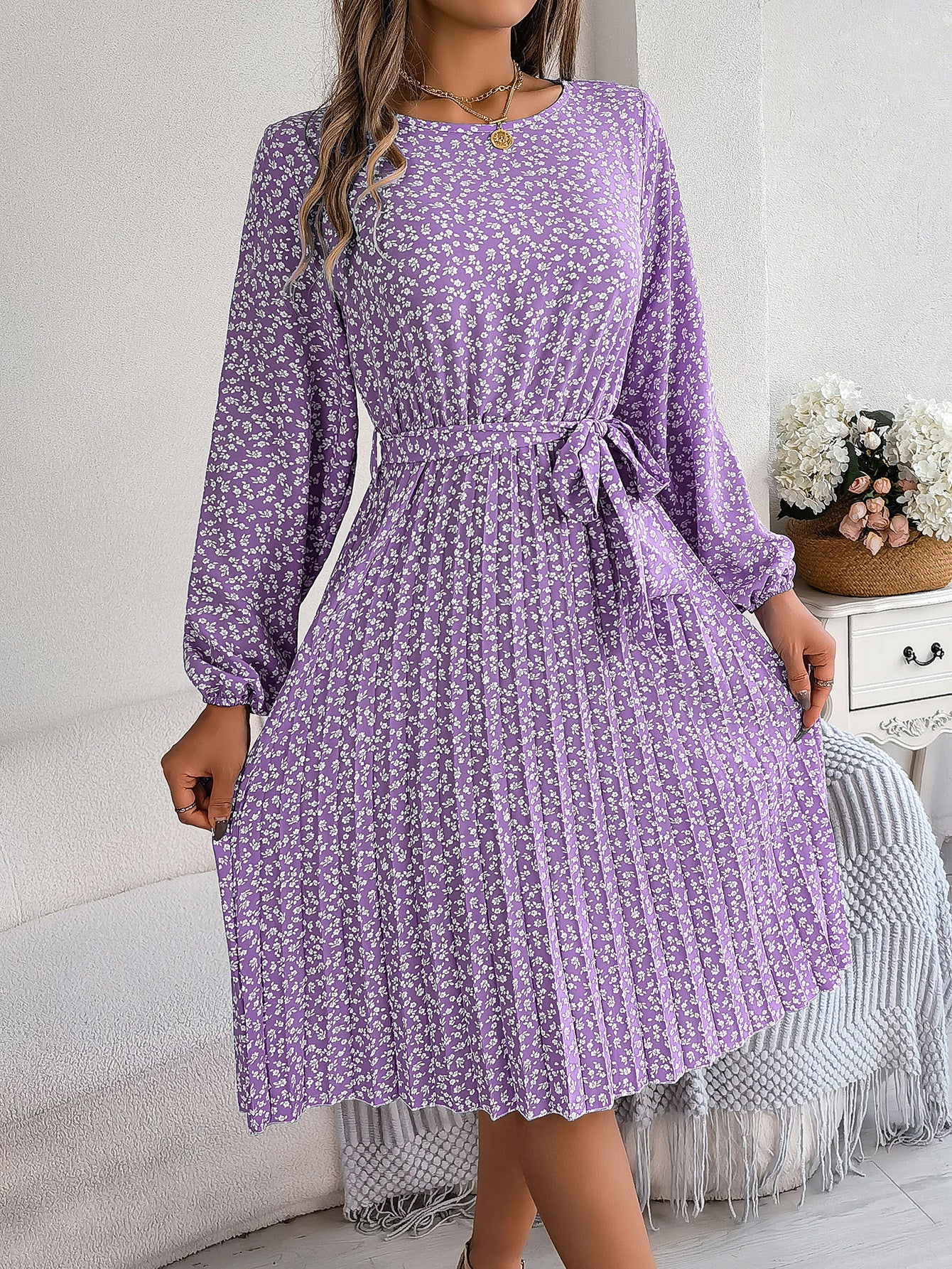 Women's Pleated Skirt