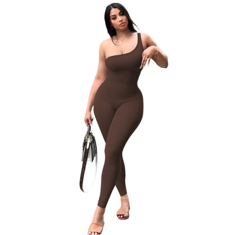 Women's Slim Fit Hip Raise Sports Fitness Jumpsuit