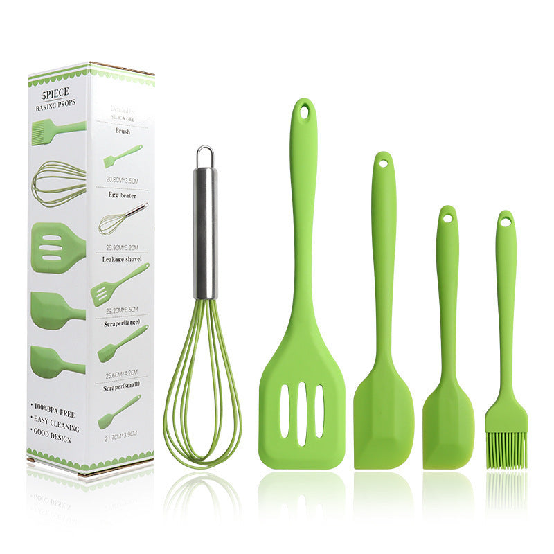 High Temperature Oil Brush, Whisk, Food Clip, Baking Tool Set